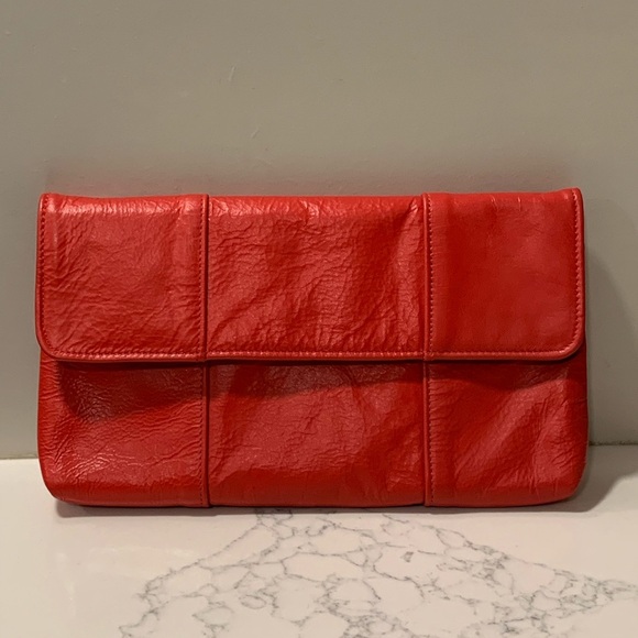 Red David Mehler 80’s Vintage Clutch - Picture 1 of 6